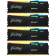 Память оперативная Kingston 128GB 5200MT/s DDR5 CL40 DIMM (Kit of 4) FURY Beast RGB XMP [KF552C40BBAK4-128]