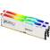 Память оперативная Kingston 32GB 5200MT/s DDR5 CL40 DIMM (Kit of 2) FURY Beast White RGB XMP [KF552C40BWAK2-32]