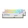Память оперативная Kingston 32GB 5200MT/s DDR5 CL40 DIMM (Kit of 2) FURY Beast White RGB XMP [KF552C40BWAK2-32]