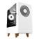 Корпус WIZMAX EM1, Mini-Tower, TG, 1x160mm + 1x120mm LED, 1xUSB-A 3.0 + 2xUSB-A 2.0, mATX, mITX, Woofer White