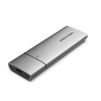 Корпус для SSD Vention USB 3.1 Gen 2-C M.2 NGFF (B-Key/B&M Key) Серый [KPFH0]