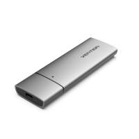 Корпус для SSD Vention USB 3.1 Gen 2-C M.2 NVMe Серый [KPGH0]