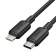 Кабель Vention USB 2.0 CM/Lightning 8M для iPad/iPhone 3A - 1м. Черный [LAKBF]