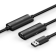 Удлинитель Активный -Vention USB 2.0 AM/AF с усилителем - 20м Черный [CBKBQ]