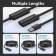 Удлинитель Активный -Vention USB 2.0 AM/AF с усилителем - 20м Черный [CBKBQ]