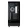 Корпус HSPD F510, Panoramic Mid Tower, Black, TG, 0.5 SPCC, 3x120mm ARGB ATX, mATX, mITX 180/280/160mm 1x2.5