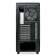 Корпус HSPD F510, Panoramic Mid Tower, Black, TG, 0.5 SPCC, 3x120mm ARGB ATX, mATX, mITX 180/280/160mm 1x2.5