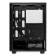 Корпус HSPD F510, Panoramic Mid Tower, Black, TG, 0.5 SPCC, no fans ATX, mATX, mITX 180/280/160mm 1x2.5