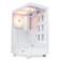 Корпус HSPD F510, Panoramic Mid Tower, White, TG, 0.5 SPCC, 3x120mm ARGB ATX, mATX, mITX 180/280/160mm 1x2.5