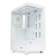 Корпус HSPD F510, Panoramic Mid Tower, White, TG, 0.5 SPCC, 3x120mm ARGB ATX, mATX, mITX 180/280/160mm 1x2.5