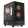 Корпус HSPD M310, Mesh Mini-tower, Black, TG, 0.4 SPCC, 3x120mm ARGB mATX, mITX 180/280/160mm 1x2.5