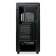 Корпус HSPD M510, Mesh Mid Tower, Black, TG, 0.5 SPCC, no fans ATX, mATX, mITX 180/280/160mm 1x2.5