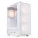 Корпус HSPD M510, Mesh Mid Tower, White, TG, 0.5 SPCC, 4x120mm ARGB ATX, mATX, mITX 180/280/160mm 1x2.5