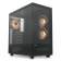 Корпус HSPD F710, Panoramic Mid Tower, Black, TG, 0.5 SPCC, 3x120mm ARGB E-ATX, ATX, mATX, mITX 185/395/270mm 2x2.5