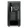 Корпус HSPD F710, Panoramic Mid Tower, Black, TG, 0.5 SPCC, 3x120mm ARGB E-ATX, ATX, mATX, mITX 185/395/270mm 2x2.5