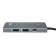 Док-станция Docking station HIPER USB-C HUB 6in1 (1*USB-C 100W PD, 1*HDMI 4K@60Hz, 2*USB-A 3.0 (5Gbps data), 1*USB-C 3.0 (5Gbps data), 1*RJ45 Gb)