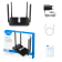 Маршрутизатор/ AC1200 Wi-Fi 4G LTE Cat.4 Router,1200Mbps Wi-Fi, Chipset MediaTek, build-in 4G LTE modem,  300Mbps at 2.4GHz + 867Mbps at 5GHz, 4  antennas, 4 10/100M RJ45 Ports,  Nano SIM Slot, PPTP/L2TP/OpenVPN/WireGuard VPN Client, DNS over Cloudflare/G