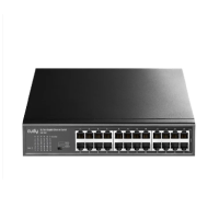 Коммутатор/ 24-Port 10/100 Mbps Switch, 24 10/100 Mbps RJ45 Ports, Switch/VLAN/Extend working mode DIP switch, Rack-mountable Steel Case, Power Saving, Plug & Play, Rack-Mount kits included