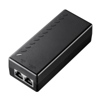 Инжектор/ 30W Gigabit PoE+/PoE Injector, 802.3at/802.3af Standard, Data and Power Carried over The Same Cable Up to 100 Meters, Plastic Case