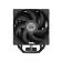 Кулер для процессора PCCooler RT400 BK (235W, 4-pin PWM, 148mm, Al/Cu, 4x6mm, 1x120mm, 73.32CFM, 34.9dBA, 2200RPM, S: 115X/1200/1700/1851 , AMD AM4/AM5, black)
