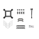 Кулер для процессора PCCooler RT620  BK (250W, 4-pin PWM, 157mm, Al/Cu, 6x6mm, 2x120mm, 73.32CFM, 34.9dBA, 2200RPM, S: 1851/1700/1200/115X, AM5/AM4, black)
