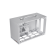 Корпус PCCooler K101 MESH WH 3F, Mesh Compact, White, Steel, no fans ITX 68/340/SFX PSU supportmm 4x2.5