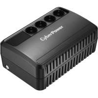 ИБП CyberPower BU1000E, Line-Interactive, 1000VA/600W, 4 Schuko розетки, Black, 0.4х0.3х0.3м., 7.8кг./ UPS Line-Interactive CyberPower BU1000E 1000VA/600W (4 EURO)