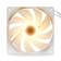 Кулер для ПК HSPD Orbis F1 White (120x120x25mm, 4-pin PWM, ARGB, 56.7CFM, 28.8dBA, 1500RPM, White)