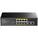 Коммутатор/ 8-Port 10/100M PSE RJ-45  +2 RJ45 10/100M Uplink Port Unmanaged PoE+ Switch 120W, CCTV/VLAN mode support, long distance:250M at CCTV mode.  802.3af/at standard, Support PD Alive Function, ±4 KV Surge Protection, Alternative 1/2(+),3/6(-),Steel