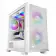 Корпус PCCooler C3D310 WH ARGB, Tempered Glass Mid Tower, White, ABS, TG, SPCC, 2x120mm ARGB mATX, ITX 165/350/200mm 3x2.5
