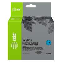 Картридж струйный Cactus CS-C6615 №15 черный (44мл) для HP CC 310/DJ 810c/816c/825c/840c/843c/845c/9