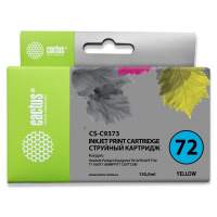 Картридж струйный Cactus CS-C9373 №72 фото желтый (130мл) для HP DJ T610/T620/T770/T1100/T1100/T1120