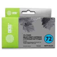 Картридж струйный Cactus CS-C9403 №72 черный матовый (130мл) для HP DJ T610/T620/T770/T1100/T1100MFP