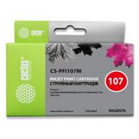 Картридж струйный Cactus CS-PFI107M пурпурный (130мл) для Canon IP iPF670/iPF680/iPF685/iPF770/iPF78