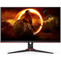 Монитор AOC 24G2SPAE 23,8'', 1920x1080, IPS, 165Hz, 80M:1, 300cd, 1ms, VGA, 2*HDMI, DP, Speakers, FreeSync, Flicker Free, 3Y, Black