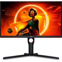 Монитор AOC 25G3ZM 24,5'', 1920x1080, VA, 240Hz, 80M:1, 300cd, 1ms, 2*HDMI, DP, Speakers, FreeSync, Low Blue Light, Flicker Free, H. Adj, pivot, VESA, 3Y, Black