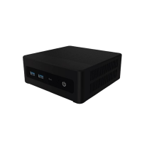 Мини ПК HIPER FACTUM FN2  Intel Core i5 1335U(1.3Ghz)/16384Mb/512PCISSDGb/noDVD/BT/WiFi/war 1y/0.4kg/черный/Win11Pro + WiFi 6, BT 5.2,Чёрный, БП 90Вт, VESA крепление