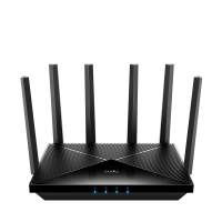 Маршрутизатор/BE6500 2.5G Dual Band Wi-Fi 7 Mesh Router, Chipset Broadcom, 802.11be/ax/ac/a/b/g/n, 5764Mbps at 5GHz + 688Mbps at 2.4GHz, 1 x 2.5Gbps WAN Port, 4 x 10/100/1000Mbps Ports, 6 x 5dBi fixed antennas, WiFi router/AP/ Repeater/WISP Mode, PPTP/L2T
