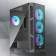 Корпус Raijintek ARCADIA III-MS4, Midi-Tower, TG, 4x120mm ARGB, 1xUSB-A 3.0 + 2xUSB 2.0, ATX, mATX, mITX Black