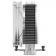 Кулер для процессора PCCooler PALADIN 400 WH (200W, 4-pin PWM, 157mm, Al/Cu, 4x6mm, 1x130mm, 76.85CFM, 29dBA, 1600RPM, S: 1851/1700/1200/115X, AM5/AM4, white)