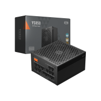 Блок питания PCCooler, 850W 80+ Gold (ATX, 3.1, , Full modular, 1x24(20+4)pin 610mm, 2xCPU 8(4+4)pin 700mm,  2xPCIe*2 8(6+2)pin 750mm, 1x12V(2x6) 12+4pin 500mm, 2xSATA*3+MOLEX4pin*1 450+120+120+150mm , Active, 135x135mm, 160x150x86mm, APFC, OVP,UVP,OCP,SC