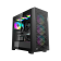 Корпус без блока питания PcCooler PCCooler C3D510 BK ARGB, Tempered Glass Full Tower, Black, TG, 0.7 SPCC, 3x120mm ARGB E-ATX, ATX, mATX, mITX 170/390/410mm 2x2.5
