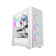 Корпус без блока питания PcCooler PCCooler C3D510 WH ARGB, Tempered Glass Full Tower, White, TG, 0.7 SPCC, 3x120mm ARGB E-ATX, ATX, mATX, mITX 170/390/410mm 2x2.5