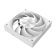 Кулер для ПК PCCooler F5R120 WH 3IN1 (120x120x25mm, 4-pin PWM, 46CFM, 26.88dBA, 1800RPM, White, 3pcs)