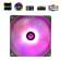 Кулер для корпуса Thermalright TL-C14L RGB (140x140x26mm, 4-pin PWM, RGB, 74.3CFM, 26.6dBA, 1500RPM, Grey)