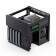 Корпус JONSBO N2, Mini-Tower, 1x120mm, 1xUSB-A 3.0 + 1xUSB-C 3.2, SFX PSU Support, mITX Black