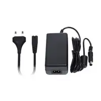 100~240VAC, 5VDC, 3A. 1.2M cable. Provides power to the 1-slot/2-slot cradle for SL20K. Includes EU power cord.