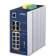 коммутатор/ PLANET IP30 Industrial L2+/L4 8-Port 1000T 802.3at PoE+ 2-port 100/1000X SFP + 2-port 10G SFP+ Full Managed Switch (-40 to 75 C, dual redundant power input on 48~56VDC terminal block, DIDO)