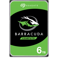 Жесткий диск HDD Seagate SATA 6Tb Barracuda 5400 6Gb/s 256Mb [ST6000DM003]
