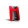 Внешний жесткий диск Portable HDD 2TB ADATA HD650 (Red), Silicone, USB 3.2 Gen1, 121x81x21mm, 201g /3 года/ [AHD650-2TU31-CRD]